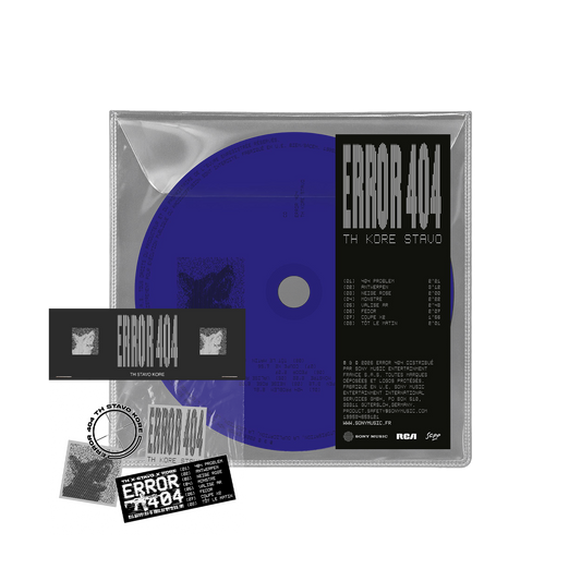 CD « ERROR 404 » + STICKERS
