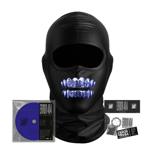 CD « ERROR 404 » + CAGOULE + STICKERS